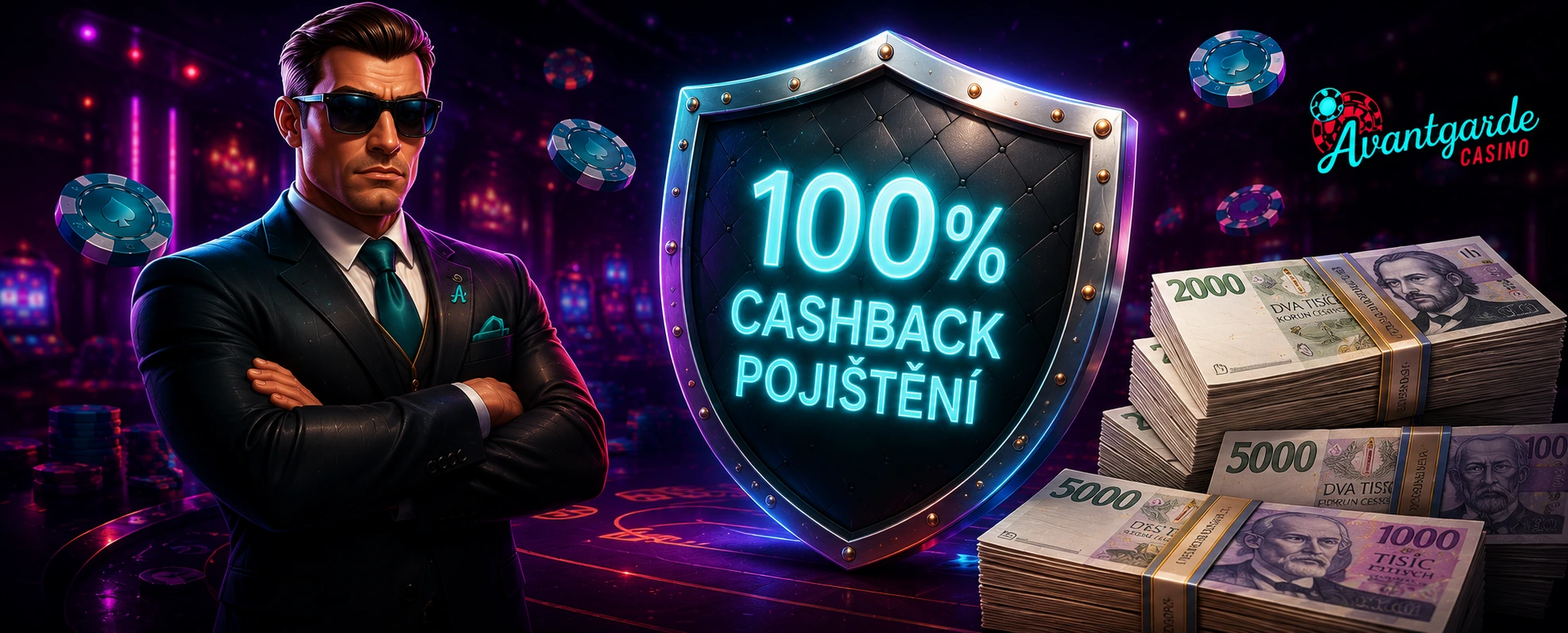avantgarde casino cashback bonus
