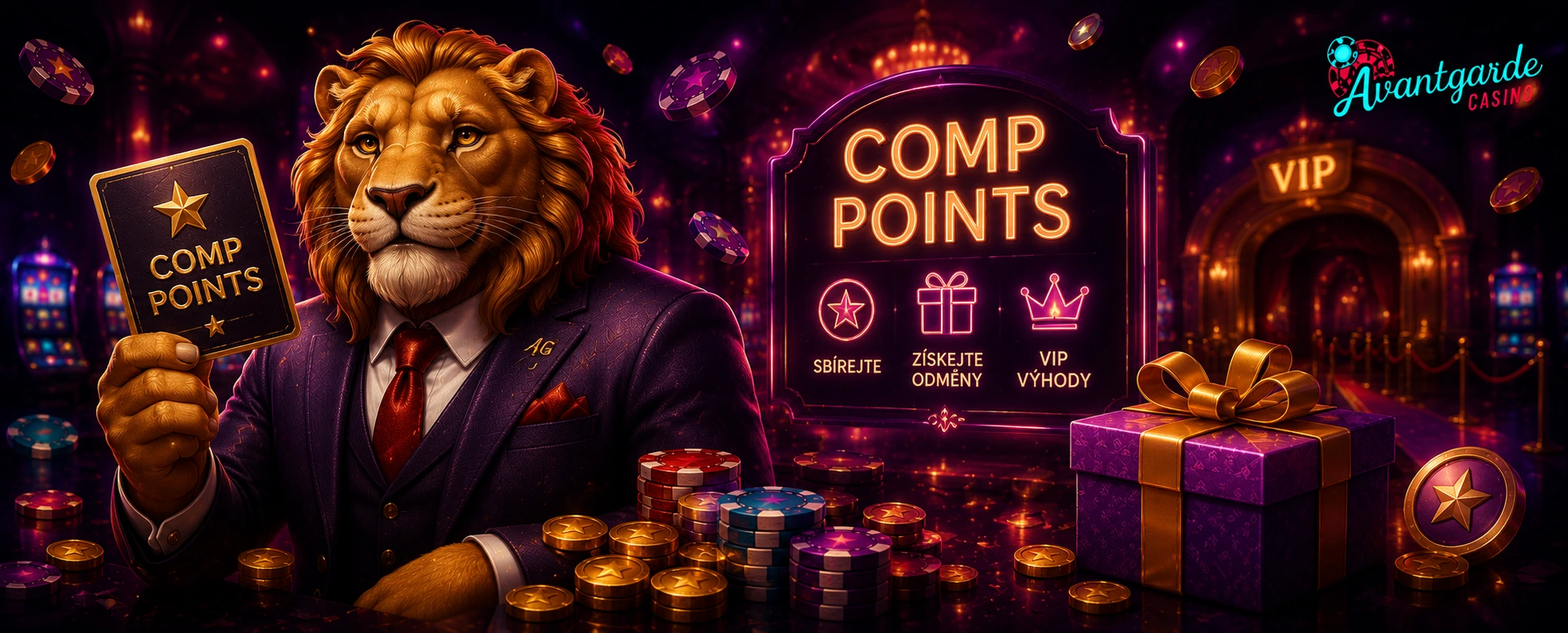 avantgarde casino Věrnostní program
