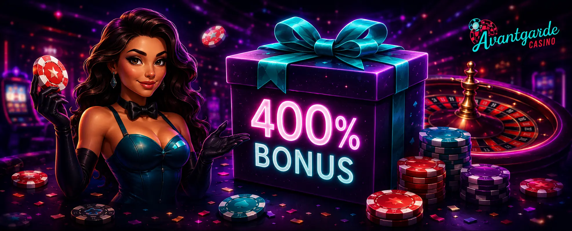 avantgardecasino Uvítací bonus